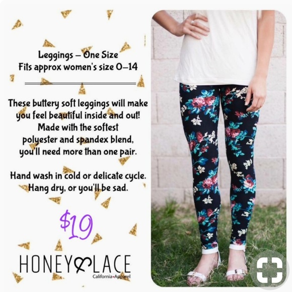 Honey and lace leggings - Picture 4 of 4